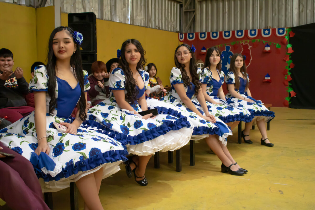 A la espera del turno para bailar