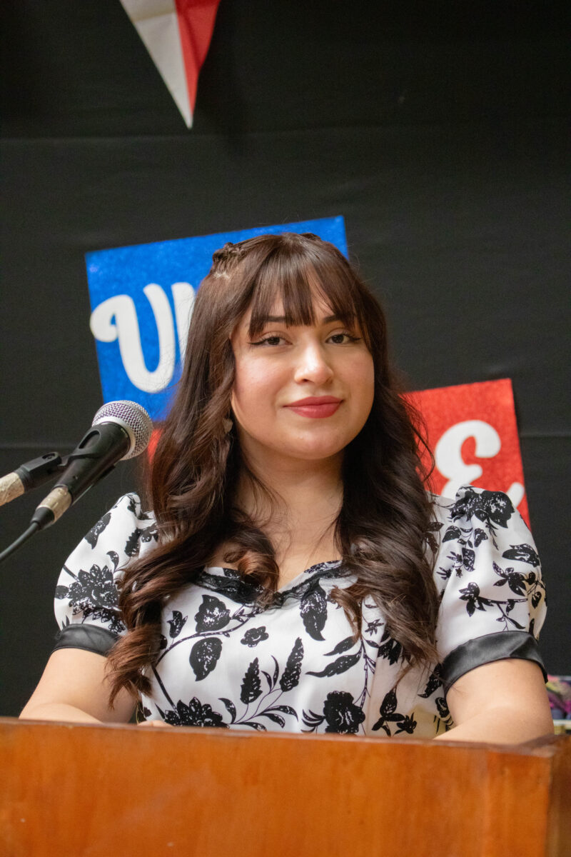 Inicio del acto de la tarde